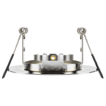 Downlight, Evofire Fire Rated Square IP65, c/w GU10 Holder