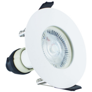 Downlight, Evofire Fire Rated Round IP65, c/w GU10 Holder Pk=4