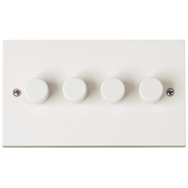 Click Polar 4 Gang 2 Way 250Va Dimmer