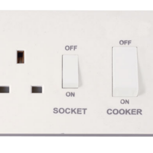 Click Polar 45A DP Cooker Control Unit White Rocker