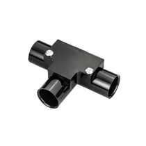 Black 20mm PVC Inspection Tee