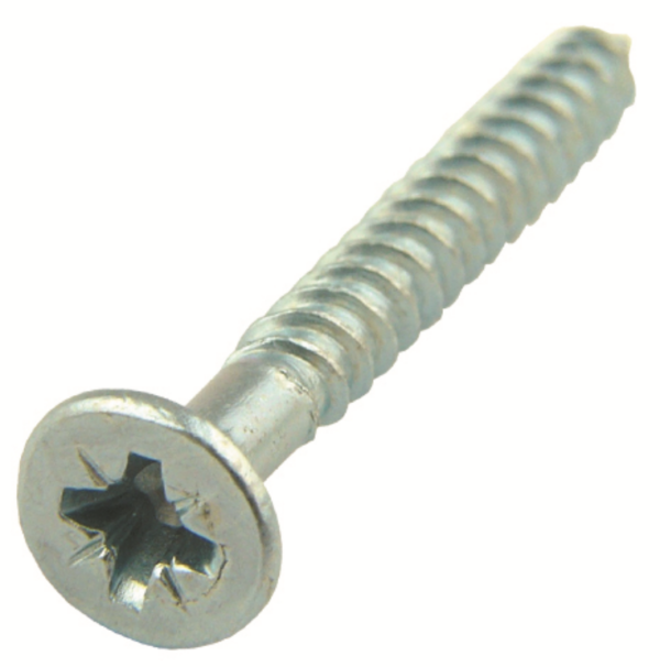 Olympic Fixings 1″ X 6 Pozi Twinthread Woodscrews (200)