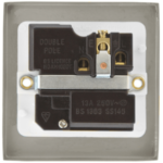 Click Deco Polished Chrome 1 Gang 13A DP Switched Socket