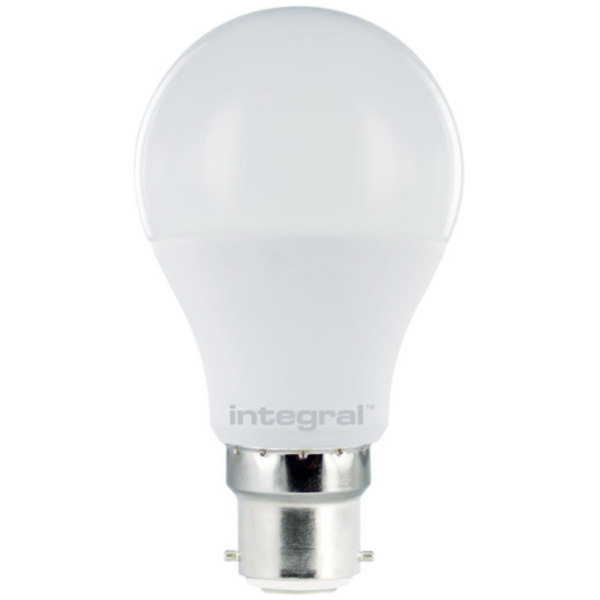 Lamp, LED B22 Non-Dimmable, GLS Shape 240Deg Beam