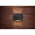 Integral Luxstone Dark Grey IP54 8.5w Wall Light 3000w