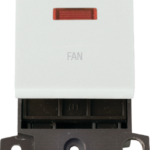 Click White 20A DP Switch Module Neon Fa