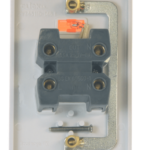 Click Mode 2 Gang 45A DP Vertical Switch Neon White Rocker