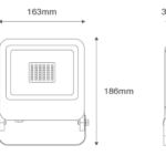 Black 30w Floodlight 4000k