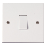 Click Polar 1 Gang 1 Way 10Ax Switch