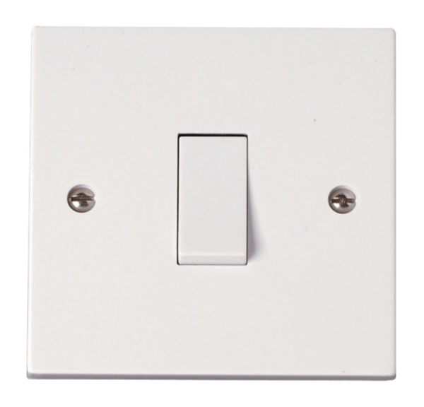 Click Polar 1 Gang 1 Way 10Ax Switch