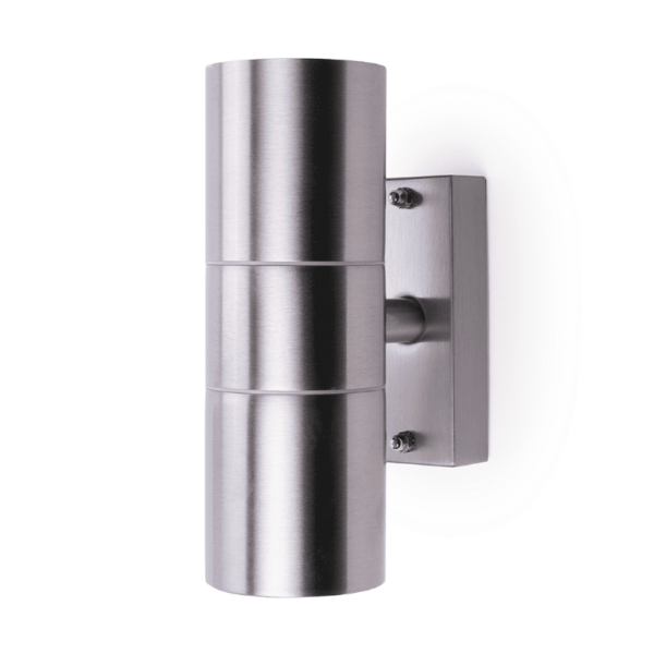 Hispec Coral Stainless Steel Up/Down Wall Light