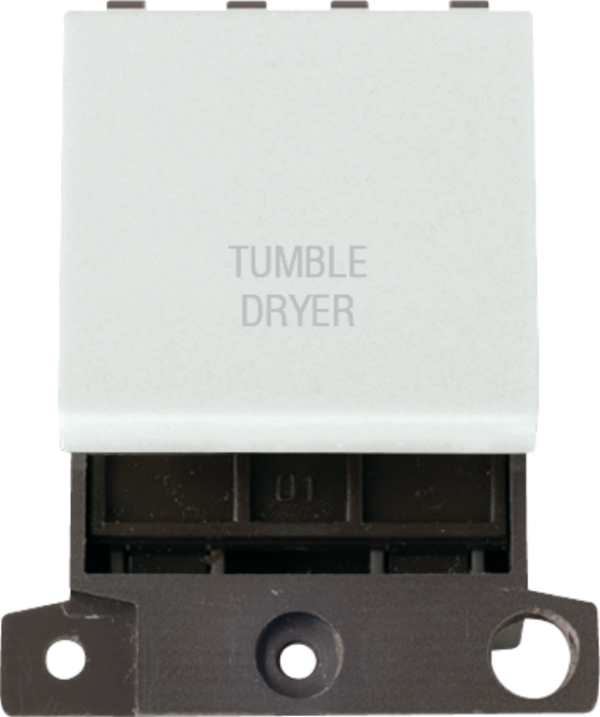 Click Md022Whtd Switch DP 2Mod 20A Whi