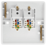 Click Mode 2 Gang Cat5E Socket