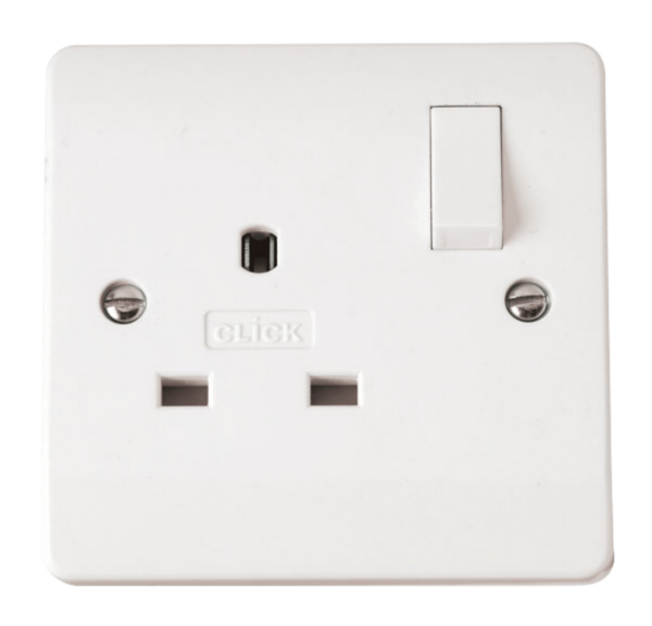 Click Mode 1 Gang Non-Standard Switched Socket