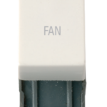 Polar White 10Ax DP Switch Module Fan