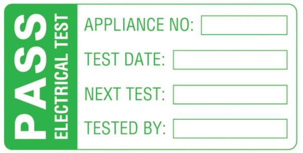 Martindale Pat Test Pass Label (500)