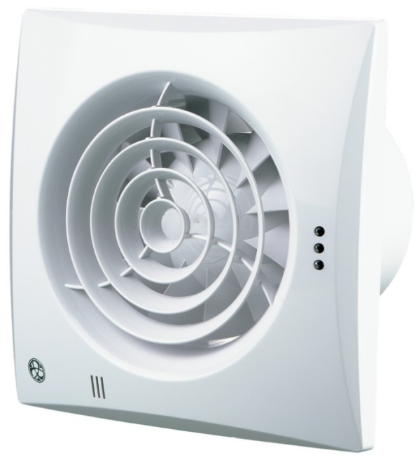 Low Noise, Energy Efficient Extractor Fan with Humidity Sensor