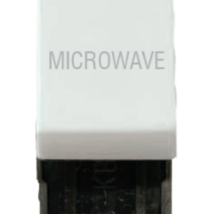 Click White 10Ax DP Switch Module Microw