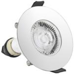 Downlight, Evofire Fire Rated Square IP65, c/w GU10 Holder
