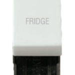 Click White 10Ax DP Switch Module Fridge