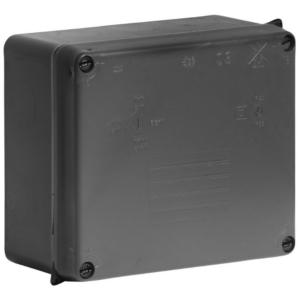 Black WIB3 IP65 Adaptable Box