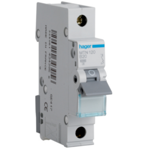 Hager 20A SP Type B 6kA MCB