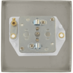 Click Deco Polished Chrome 1 Gang Non Isolated Coaxial Socket