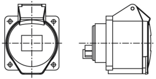 Walther 410304 Socket 16A 110/130V