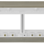 Click FPBS406WH Frontplate 2G 6Aperture